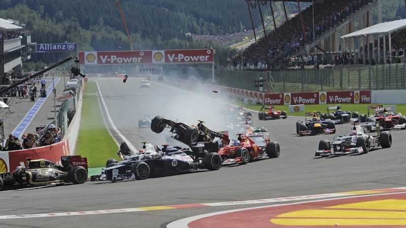 GP von Großbritannien Ermittlungen in Silverstone: „Einer der spektakulärsten Crashs“