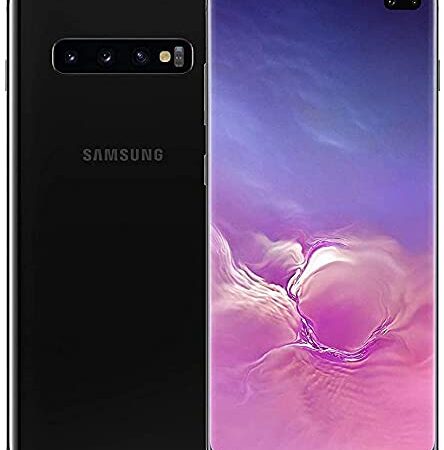 Samsung Galaxy S10+ - Smartphone 128GB, 8GB RAM, Dual SIM, Prism Black (Generalüberholt)