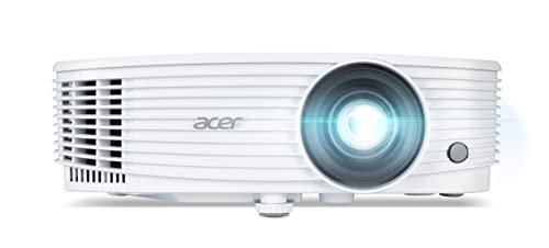 Acer P1257i DLP Beamer (XGA (1.024 x 768 Pixel) 4.800 ANSI Lumen, 20.000:1 Kontrast, 3D, Keystone, 1x 10 Watt Lautsprecher, HDMI (HDCP)) Weiß, Business / Education