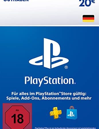 20€ PlayStation Store Guthaben | PSN Deutsches Konto [Code per Email]