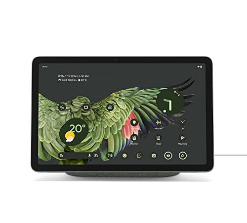 Google Pixel Tablet mit Ladedock mit Lautsprecher – 128 GB – Hazel