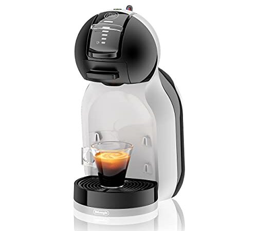 NESCAFÉ De'Longhi EDG 155.BG Dolce Gusto Mini Me Kapsel Kaffeemaschine (für heiße und kalte Getränke, 15 bar Pumpendruck, 0,8l Wassertank) black / arctic Grey