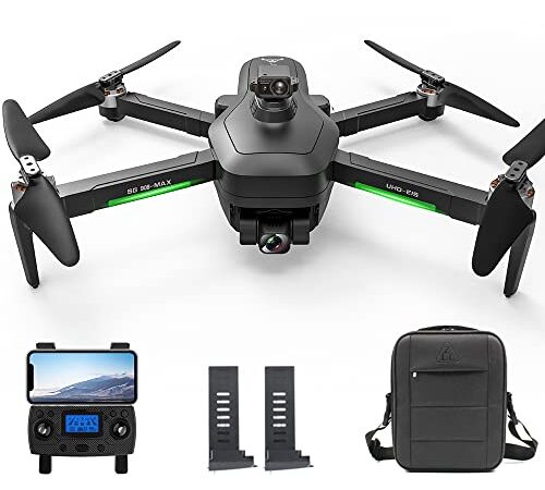 3~5-Tage-Lieferung, ZLL SG906 MAX1 GPS Drohne mit Kamera 4K HD, 3km Kontrollabstand, 360 Grad Laser Hindernis Vermeidung, 3-Achsen Gimbal WiFi FPV, Professioneller RC Quadcopter, 2 Batterien