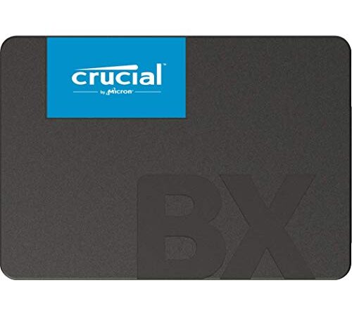 Crucial BX500 1TB 3D NAND SATA 2,5 Zoll Interne SSD - Bis zu 540MB/s - CT1000BX500SSD1